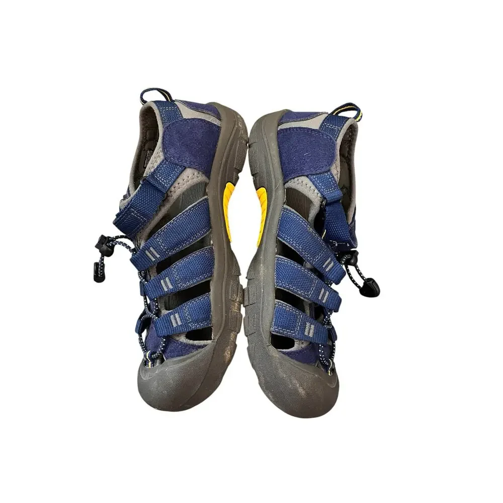 Keen Canteen Sandals Mens 6 Blue Gray Closed Toe Water Shoe Hiking Newport